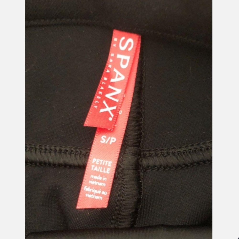 Size S Women's Spanx Black Pants NWT - Picture 3 of 4